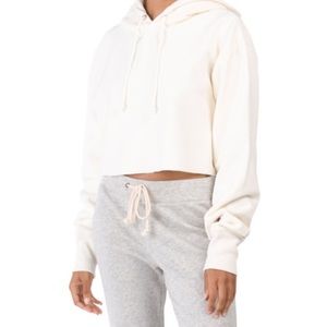 NWOT Champion Cropped Reverse Weave Hoodie